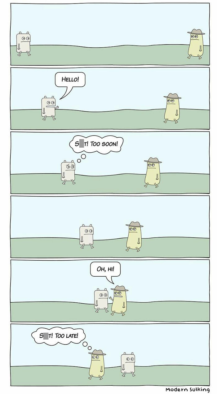 27 Silly Comics About Absurd Life Situations By Modern Sulking