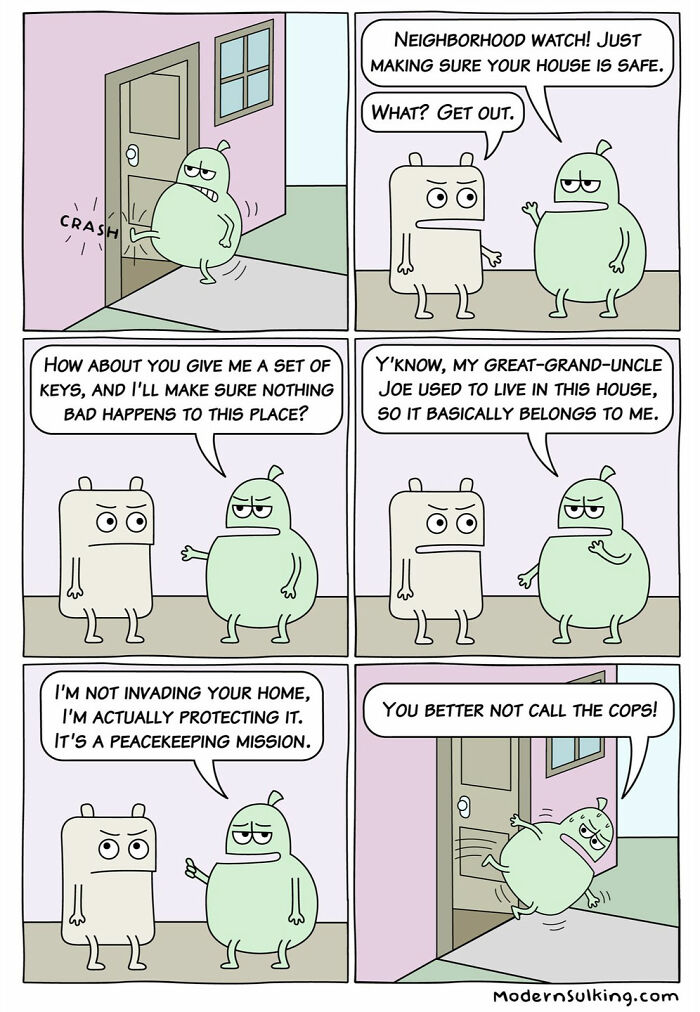 27 Silly Comics About Absurd Life Situations By Modern Sulking