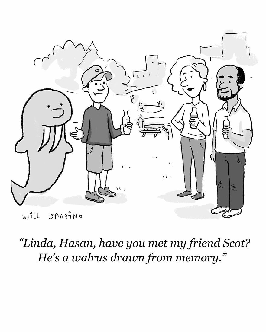 62 New Comics That Are Full Of Silly Humor And Absurd Situations By Will Santino