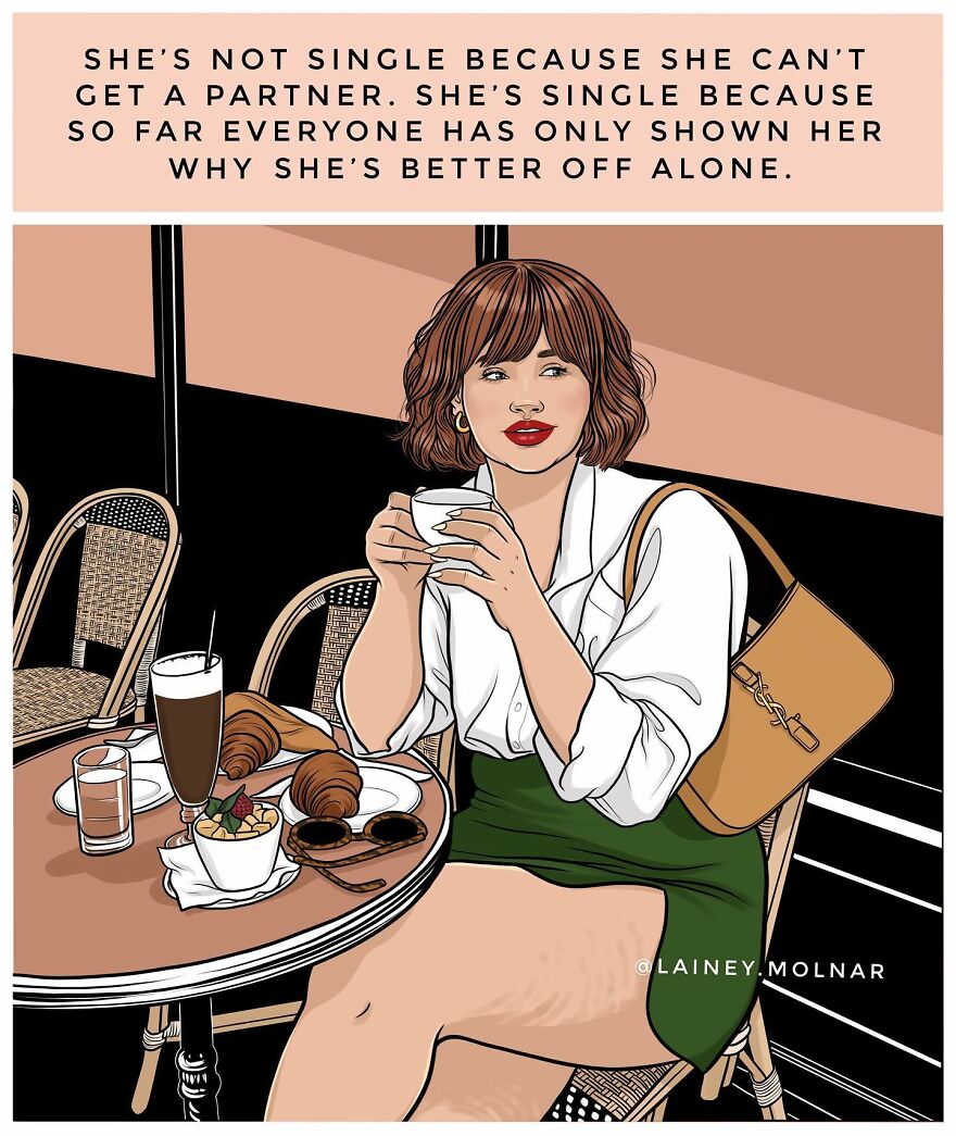 33-Year-Old Independent Modern Woman Draws Comics On Her Observations About Society (44 New Pics)