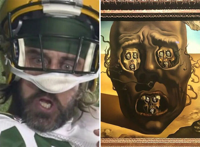 Instagram Account Compares Art With Sports Moments, And People Find It Funnily Accurate (30 Pics)