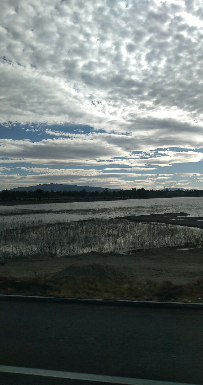Road Between San Miguel De Allende And Querétaro, Mexico