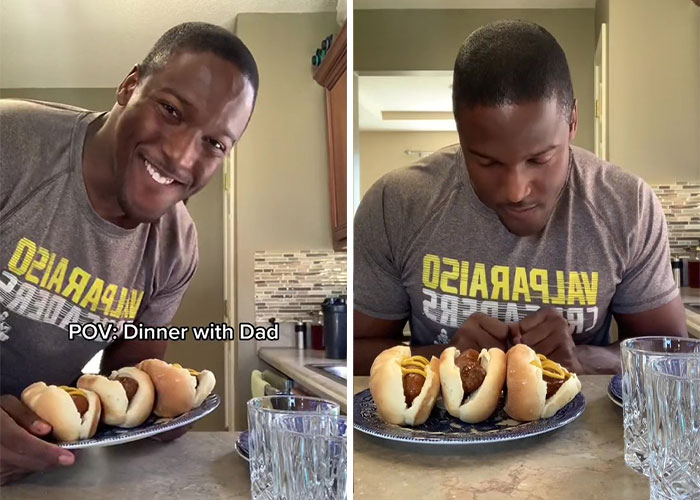 Man Gathers A Following Of 2.5M People On TikTok For Being Their Father Figure, Offering Life Advice And 'Dinner With Dad'
