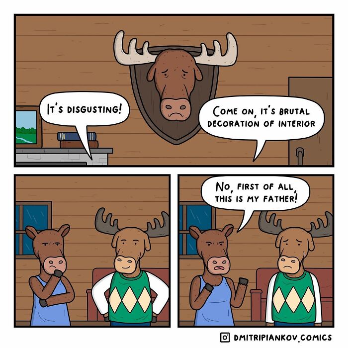 33 New Dark Comics By Dmitri Piankov With An Unexpected Turnaround