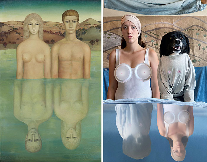 Windless Day, 1967 By Anna Günter vs. Windless Day, 2021