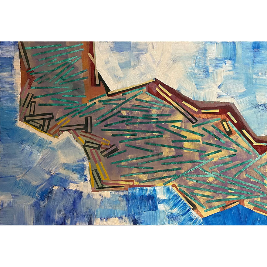 Abstract Paintings By Textile Designer Isha Mehta (32 Pics)