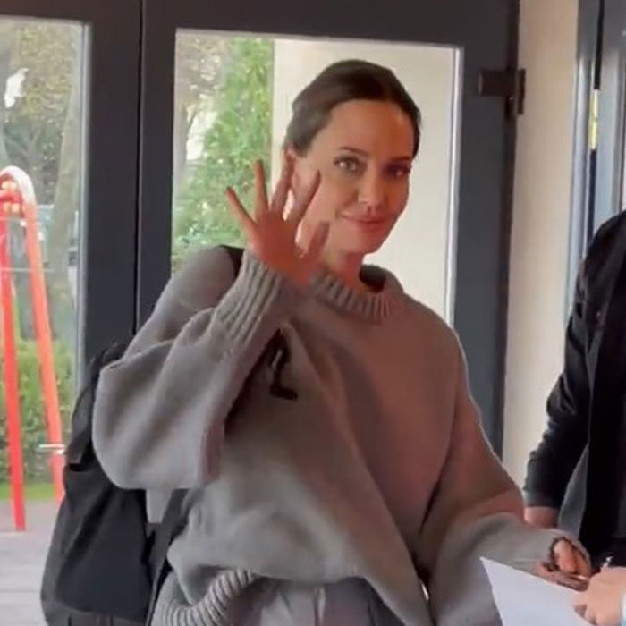 Angelina Jolie Comes To Ukraine To Show Support But Her Visit Is Cut Short As Air-Raid Sirens Go Off Angelina Jolie Comes To Ukraine To Show Support But Her Visit Is Cut Short As Air-Raid Sirens Go Off