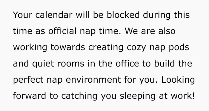 The Benefits Of Power Naps Are Being Embraced By This Company As They Implement Nap Policy For Their Employees The Benefits Of Power Naps Are Being Embraced By This Company As They Implement Nap Policy For Their Employees