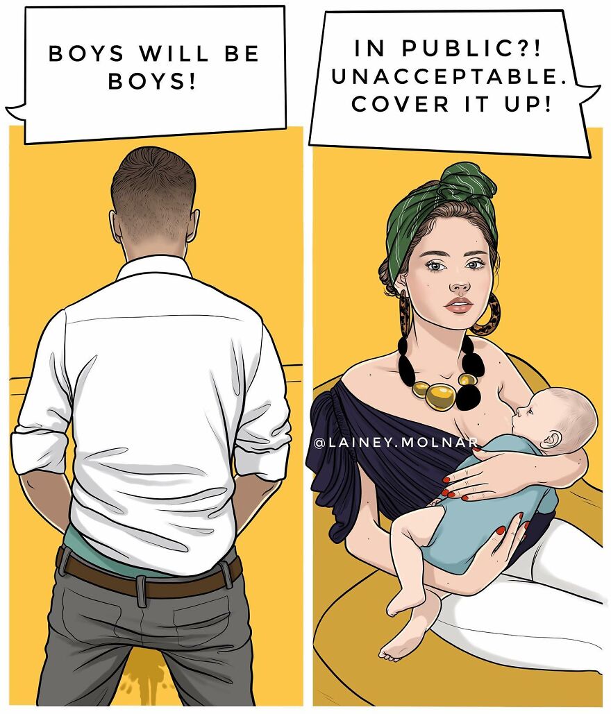 33-Year-Old Independent Modern Woman Draws Comics On Her Observations About Society (44 New Pics)