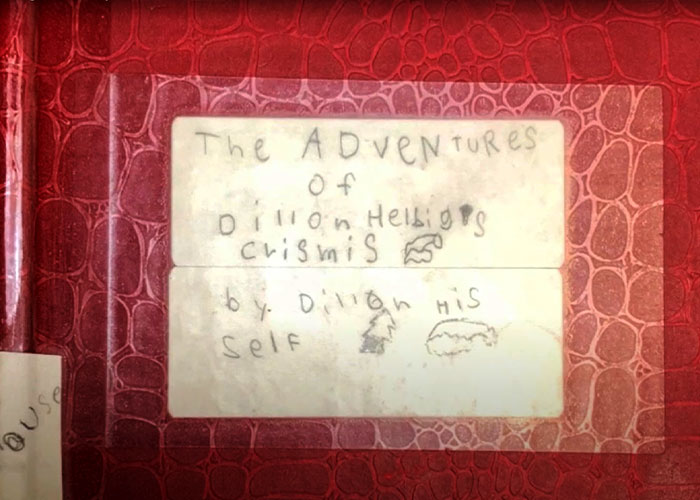 An 8-Year-Old Snuck His Handwritten Book Onto A Library Shelf, Now It Has A Waitlist Of Over 100 People An 8-Year-Old Snuck His Handwritten Book Onto A Library Shelf, Now It Has A Waitlist Of Over 100 People