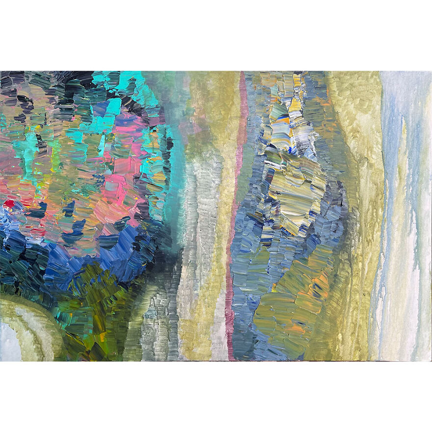 Abstract Paintings By Textile Designer Isha Mehta (32 Pics)