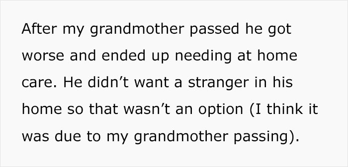 Woman Takes Care Of Her Grandpa, Everyone Else In The Family Ignores Him Until He Passes Away And Leaves Everything To Her Woman Takes Care Of Her Grandpa, Everyone Else In The Family Ignores Him Until He Passes Away And Leaves Everything To Her