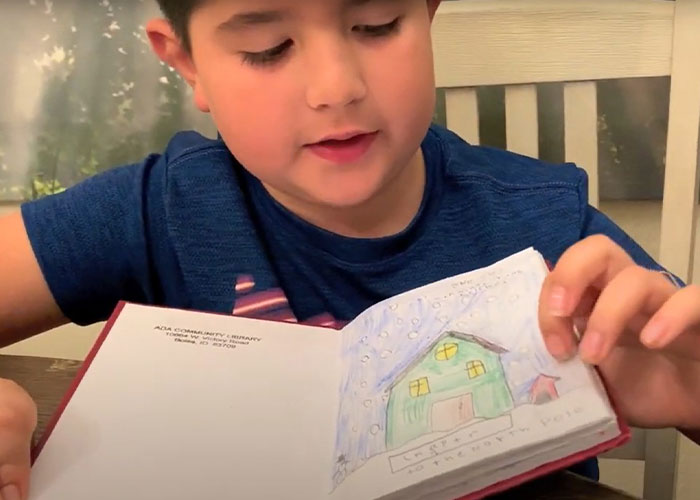 An 8-Year-Old Snuck His Handwritten Book Onto A Library Shelf, Now It Has A Waitlist Of Over 100 People An 8-Year-Old Snuck His Handwritten Book Onto A Library Shelf, Now It Has A Waitlist Of Over 100 People
