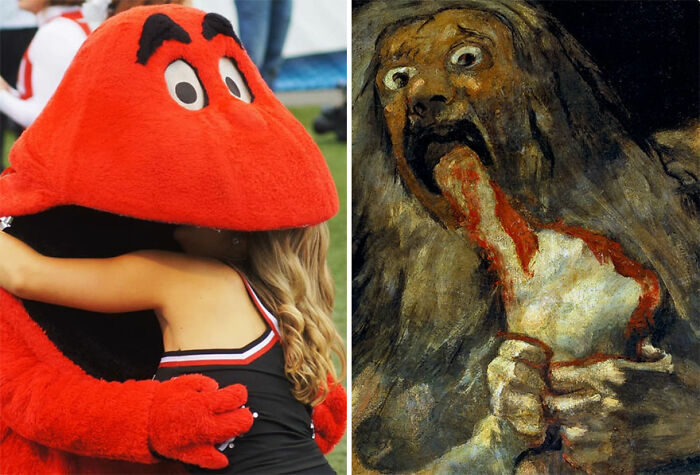 Instagram Account Compares Art With Sports Moments, And People Find It Funnily Accurate (30 Pics)