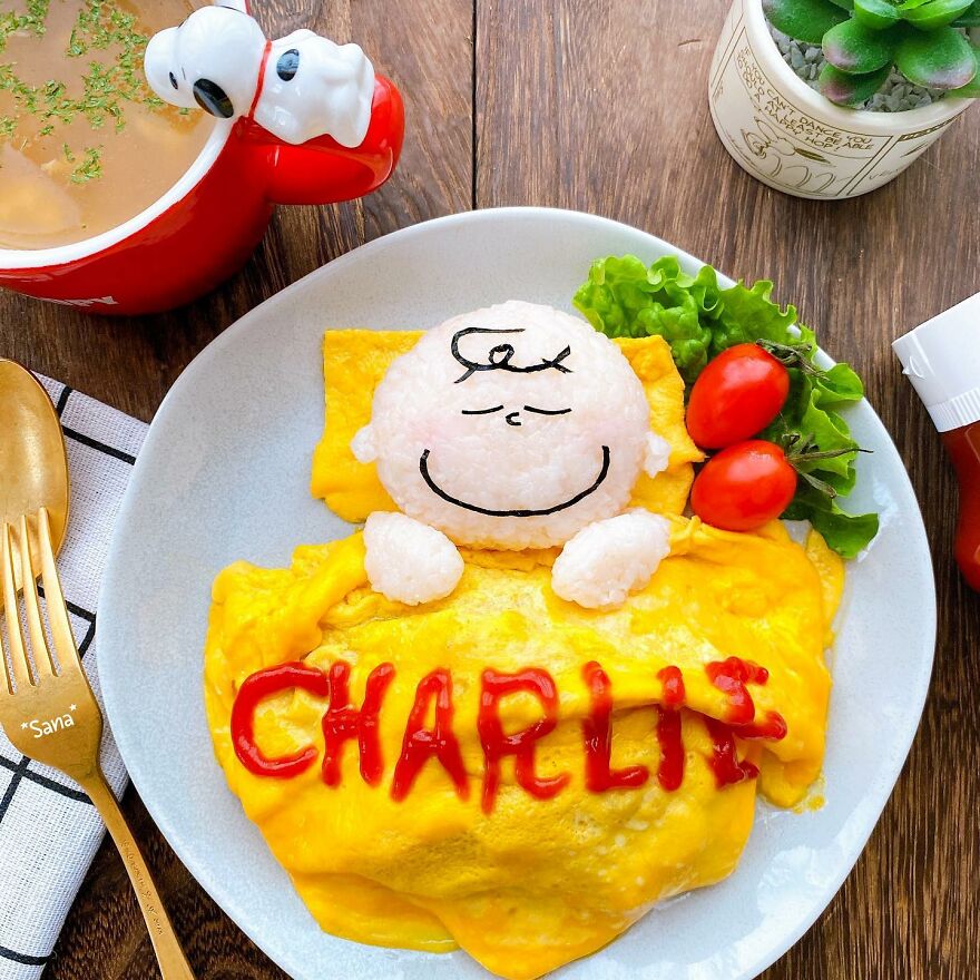 Japanese Woman Creates Amazing Dishes Inspired By The Snoopy Cartoon And Here Are The 42 Best