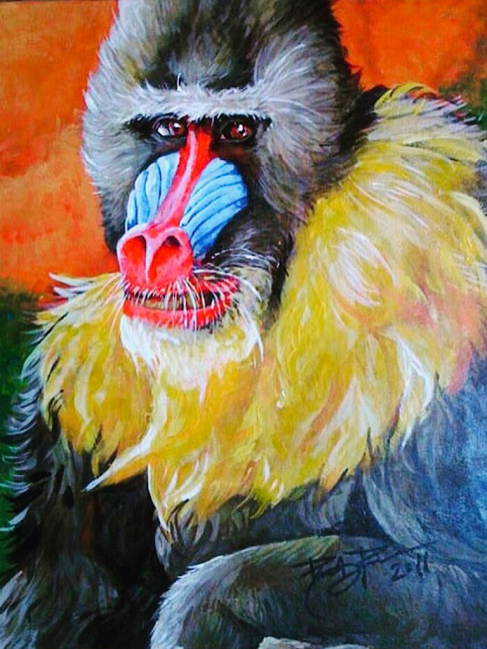 Spock The Mandrill