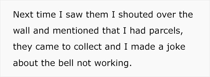 Woman Sick And Tired Of Her Neighbor Treating Her Like A Concierge Because She Gets All Of Their Packages Woman Sick And Tired Of Her Neighbor Treating Her Like A Concierge Because She Gets All Of Their Packages