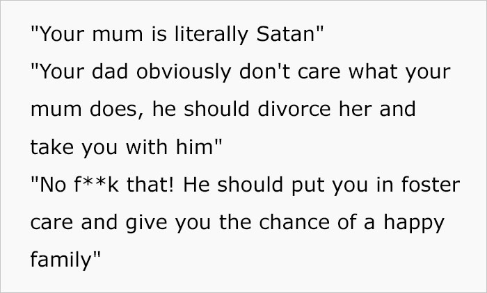 “Your Mom Is Literally Satan”: Woman Accidentally Overheard Her Teen Talking To Friends, Found Out She Was Lying About Having Abusive Parents “Your Mom Is Literally Satan”: Woman Accidentally Overheard Her Teen Talking To Friends, Found Out She Was Lying About Having Abusive Parents