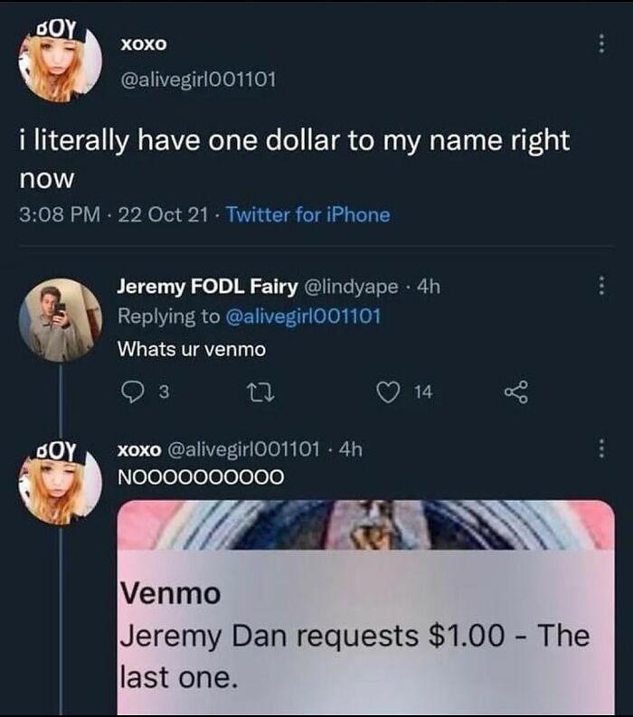 Madlad Tries To Take Woman's Final Dollar