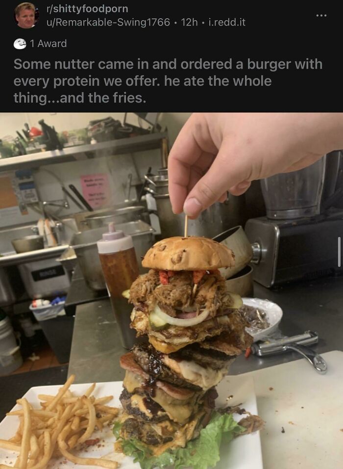 Madlad Orders Every Protein Possible And Eats It All