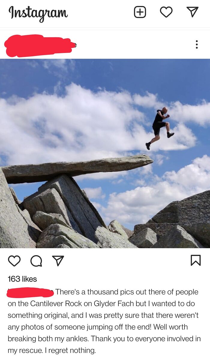 He's Dancing On That Fine Line