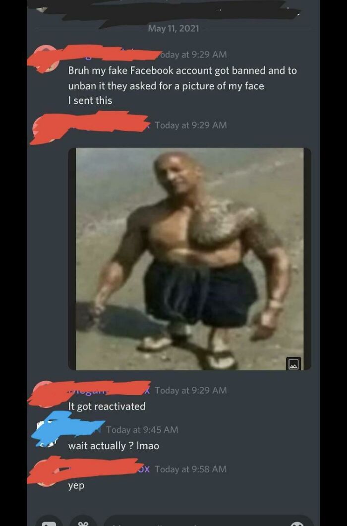 Fotoshoped Pocture Of The Rock For Unban