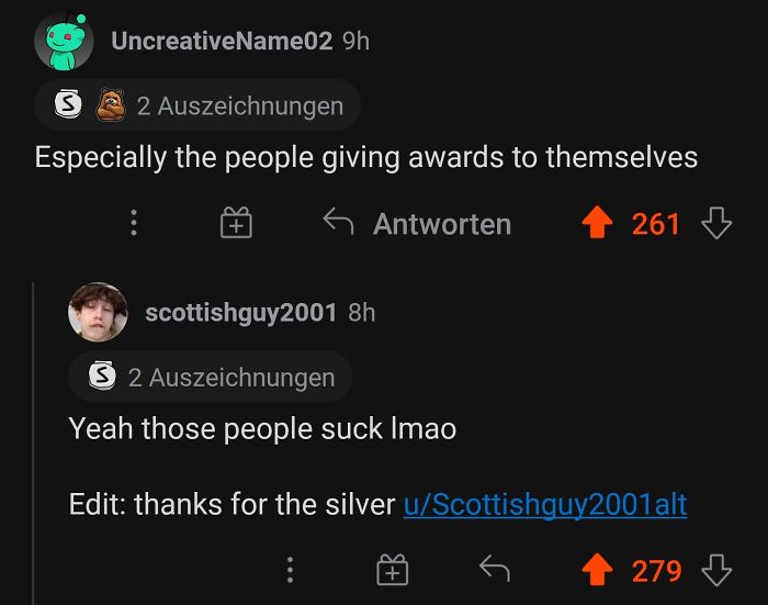 Yes That Top Award Is From Me!