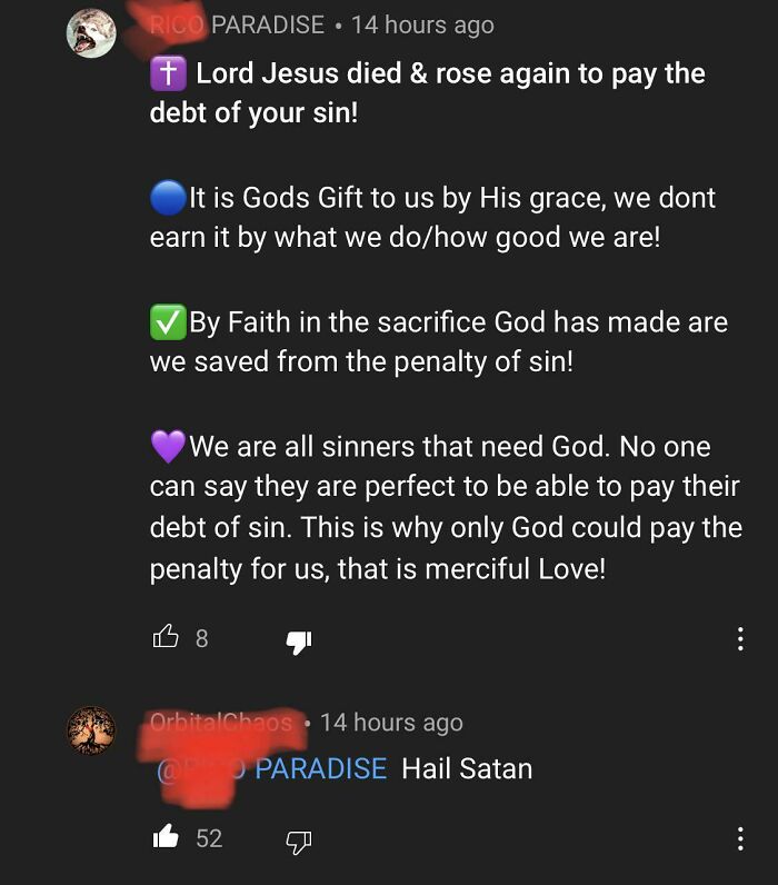 A Madlad Shuts Down Irrelevant Copypasta