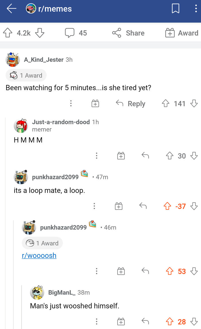 Madlad Giving Himself A Woosh A Minute Later