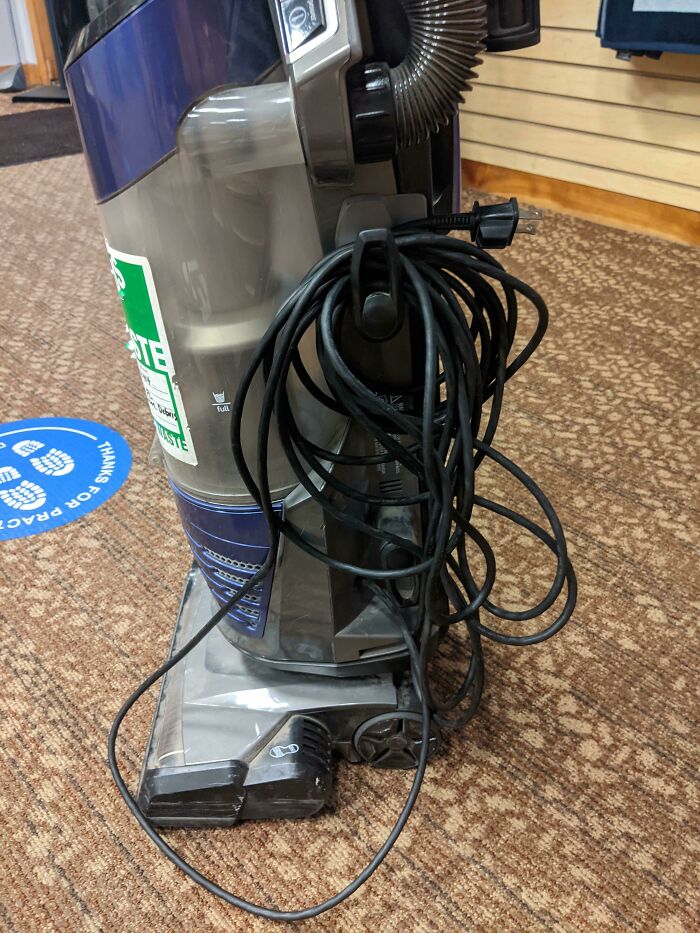 My Coworker Never Winds The Cord