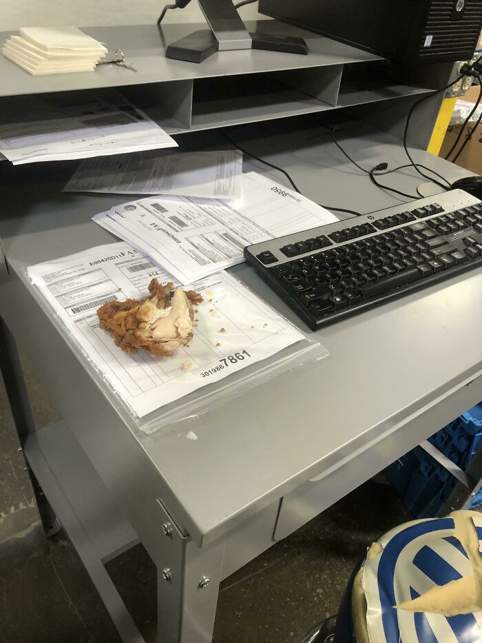 My Coworker's Lunch Plate