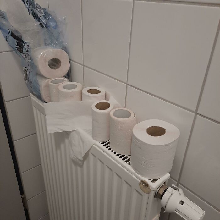 Seems Like My Coworkers Think Everyone Needs His Own Roll