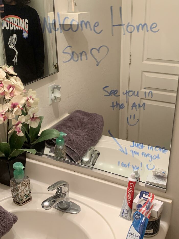 Just Made It To My Mom's In Arizona, Made Me Smile