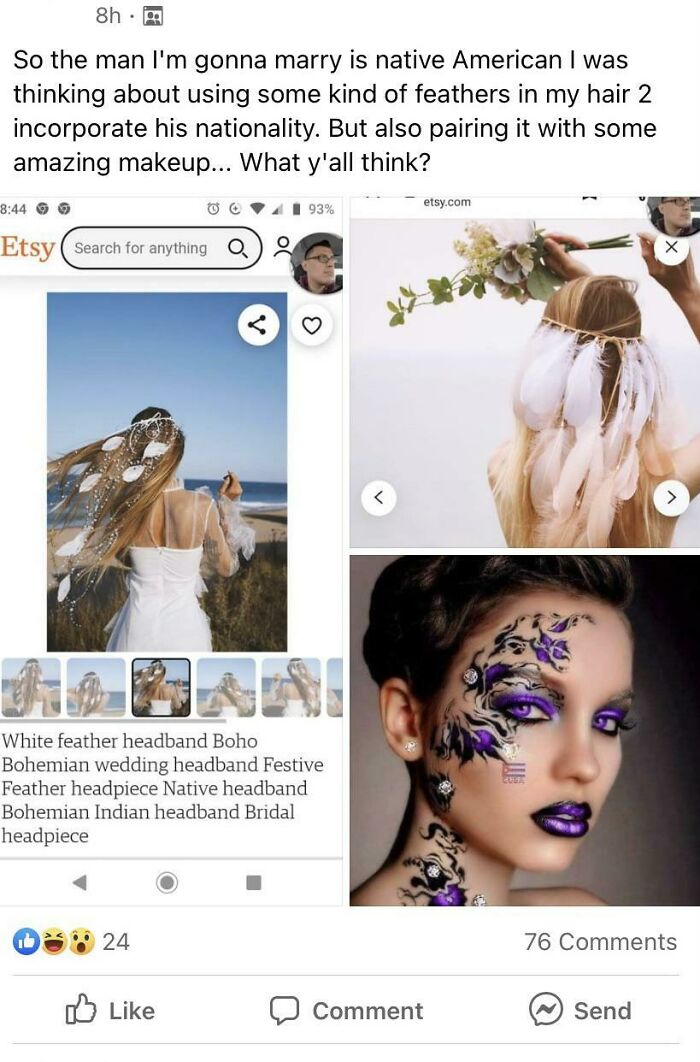 Bride Looking For Ways To Honor The Groom’s Native American Heritage 