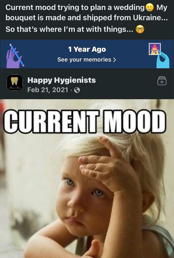 When Wedding Planning Is The Only Thing On Your Mind