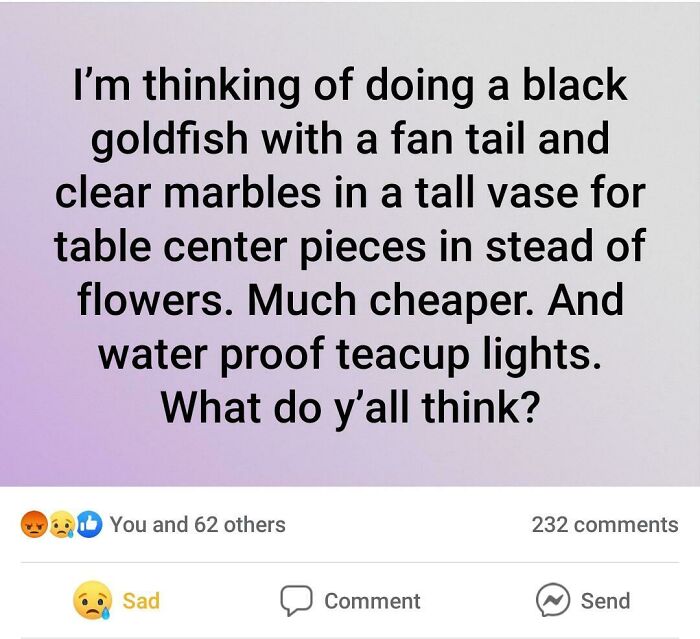 Nothing Says Love Better Than Dead Fish Instead Of Flowers