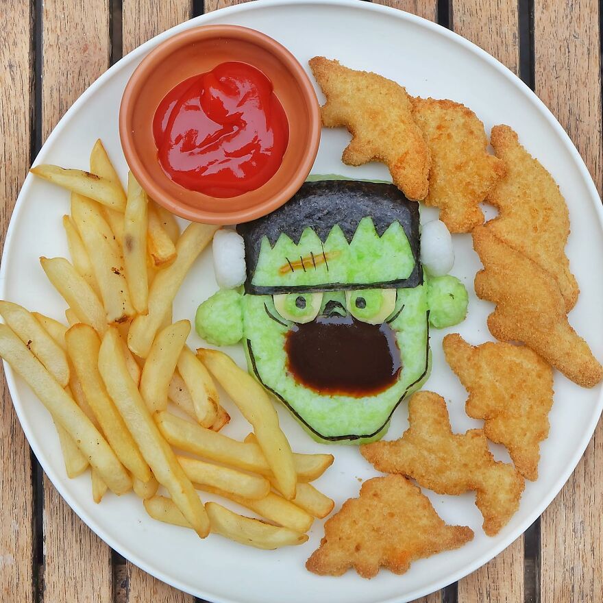 Cute Food Art For Kids -Some Of @sorry.justhangry’s Food Art