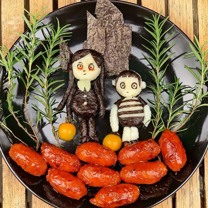 Cute Food Art For Kids -Some Of @sorry.justhangry’s Food Art