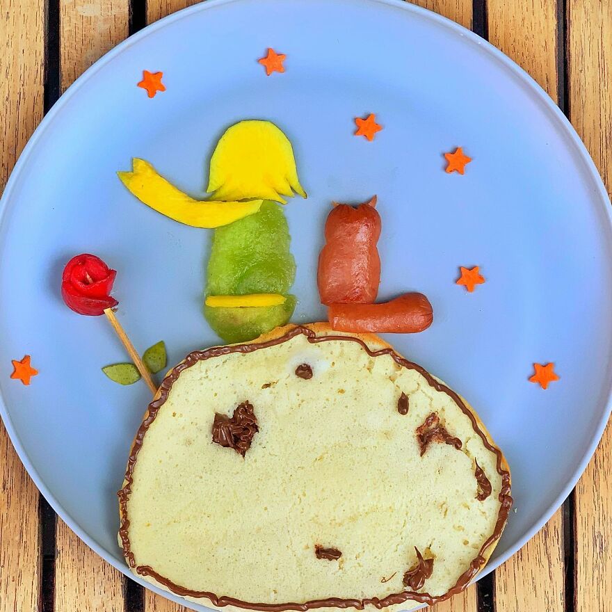 Cute Food Art For Kids -Some Of @sorry.justhangry’s Food Art