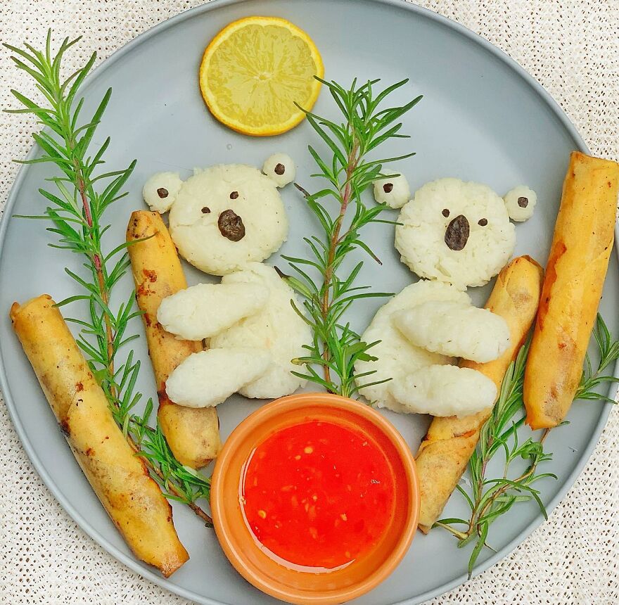 Cute Food Art For Kids -Some Of @sorry.justhangry’s Food Art