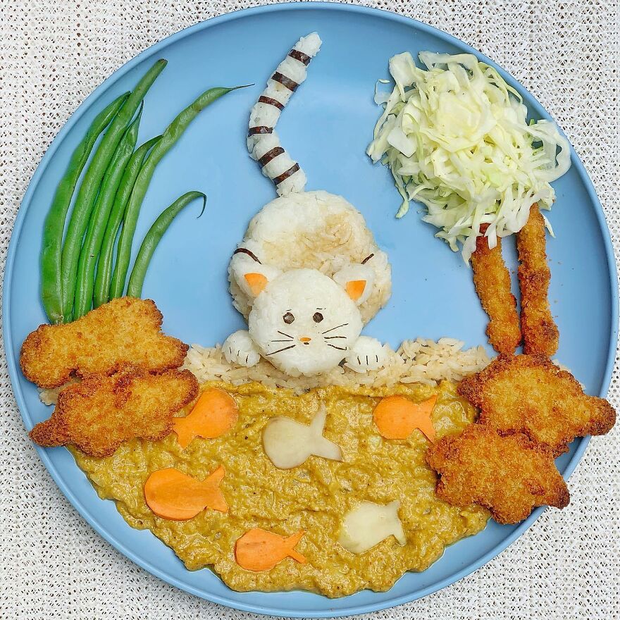 Cute Food Art For Kids -Some Of @sorry.justhangry’s Food Art