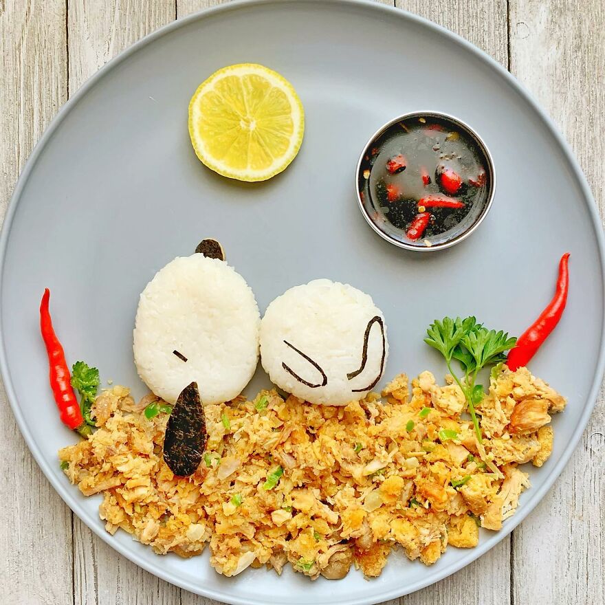 Cute Food Art For Kids -Some Of @sorry.justhangry’s Food Art