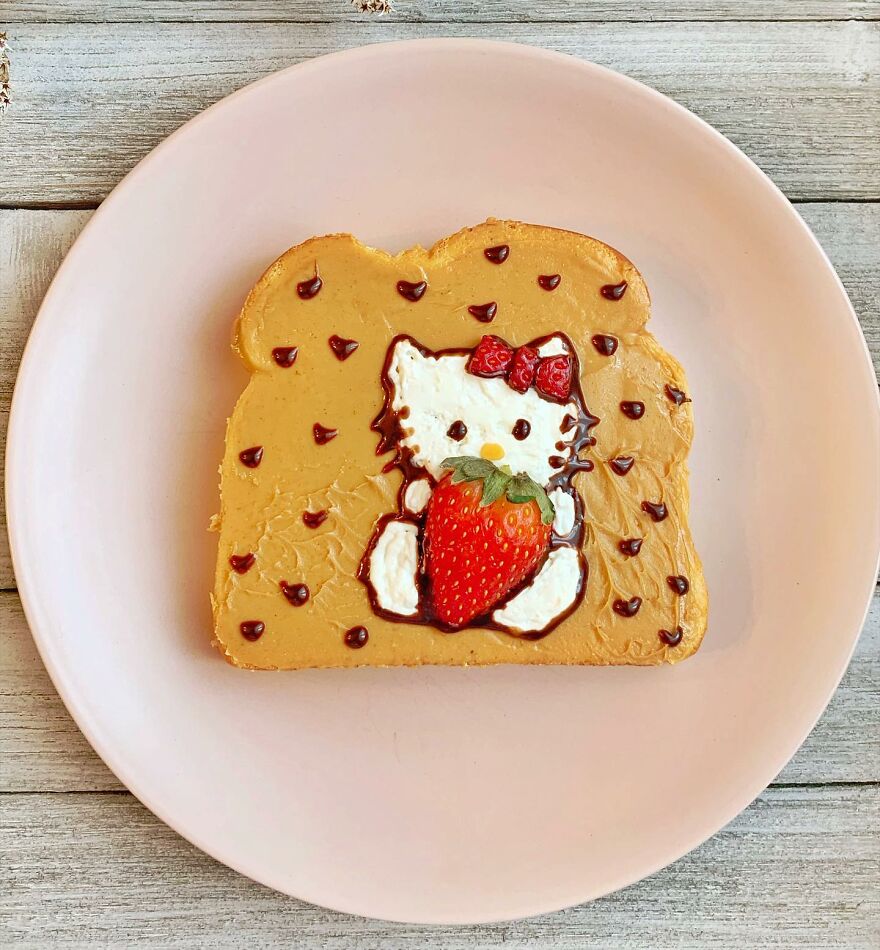 Cute Food Art For Kids -Some Of @sorry.justhangry’s Food Art