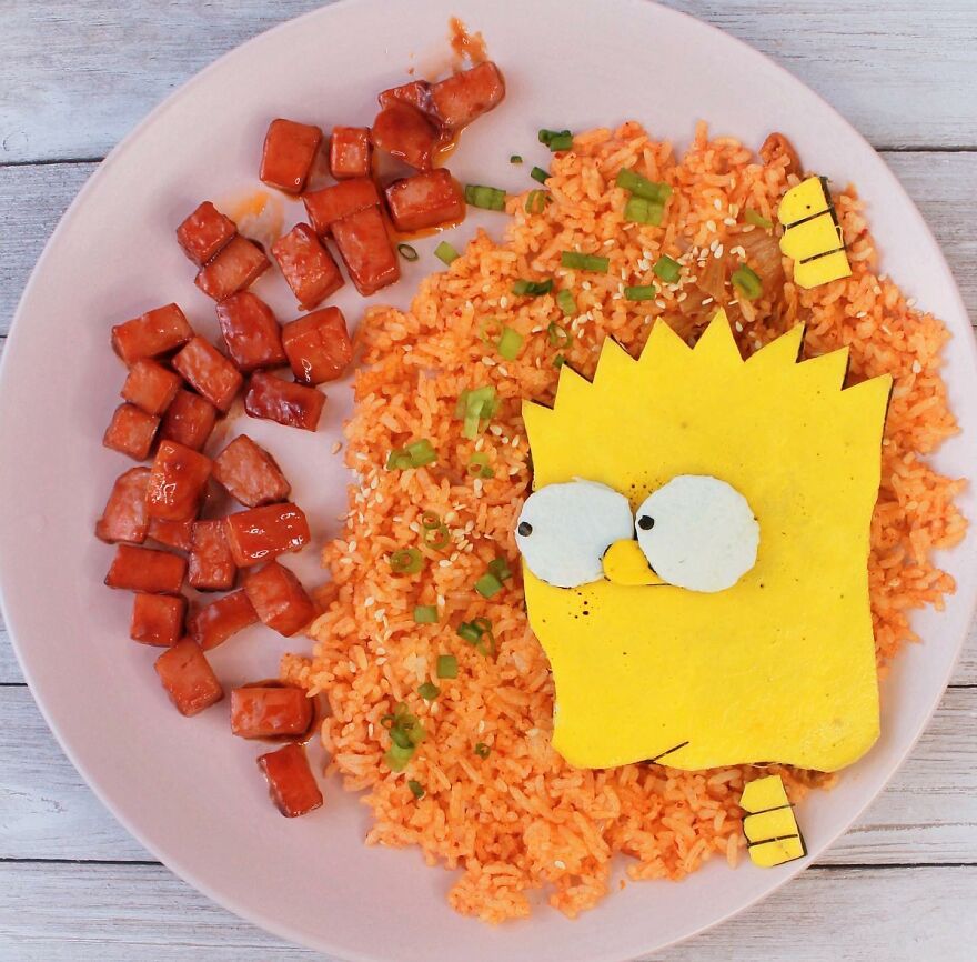 Cute Food Art For Kids -Some Of @sorry.justhangry’s Food Art