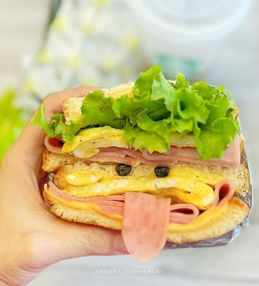 Cute Food Art For Kids -Some Of @sorry.justhangry’s Food Art