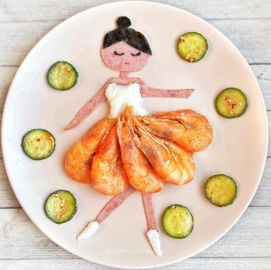 Cute Food Art For Kids -Some Of @sorry.justhangry’s Food Art