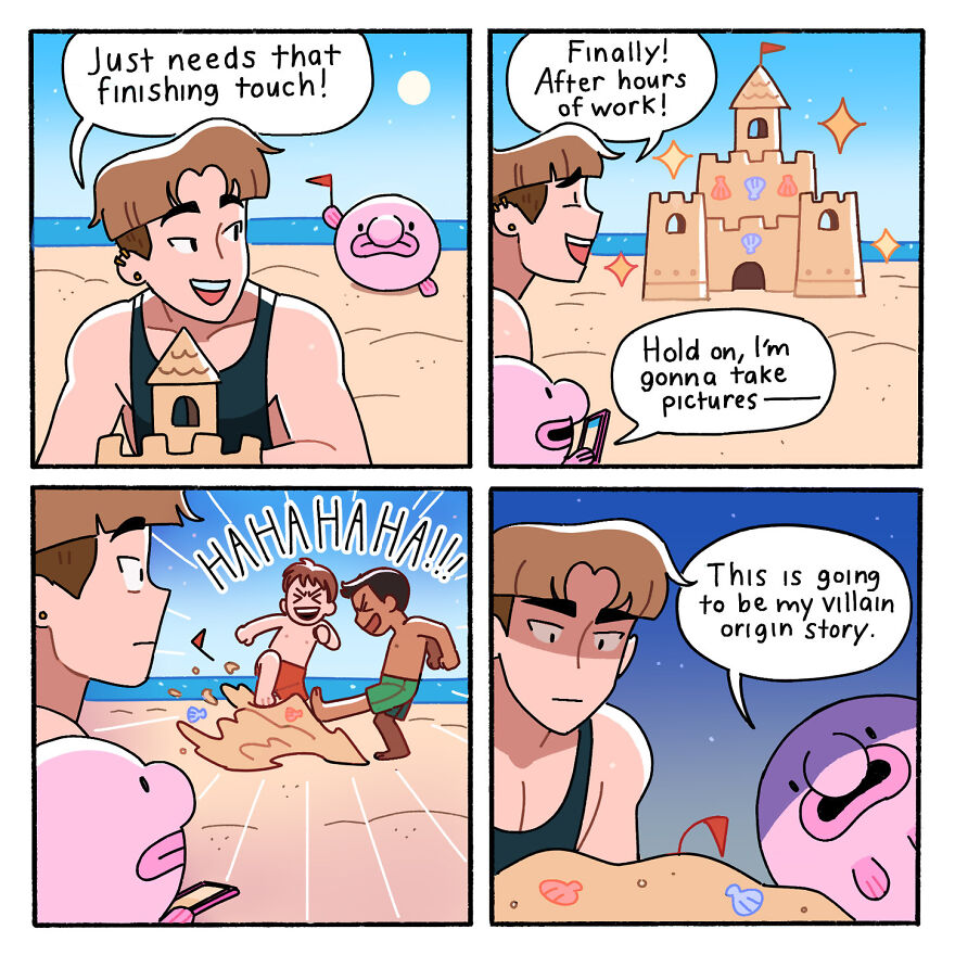 Meet The “Blobby And Friends” Comics Highlighting Social Injustice In The Modern World (40 New Pics)