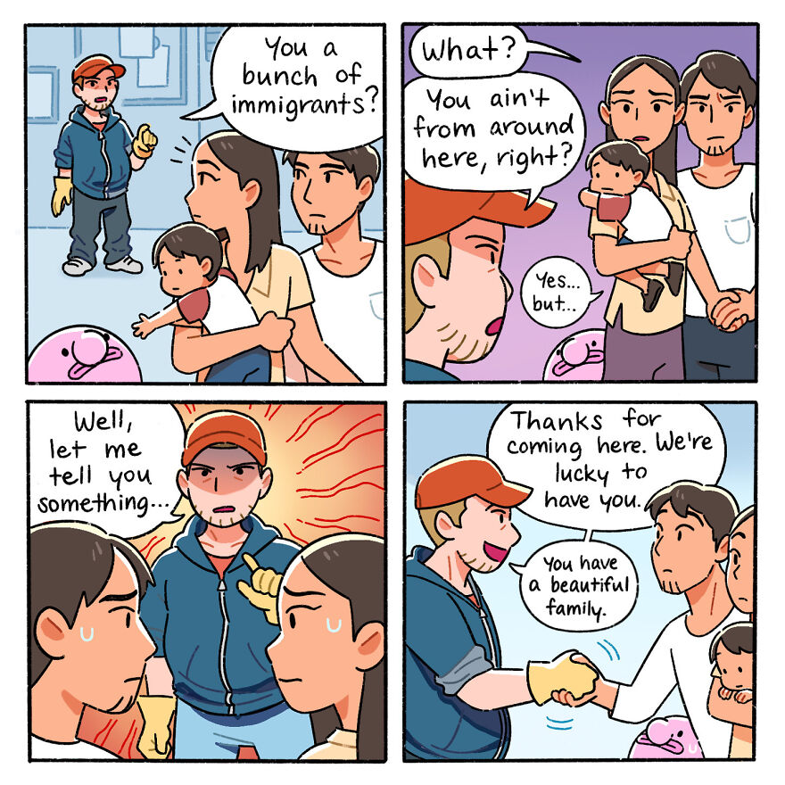 Meet The “Blobby And Friends” Comics Highlighting Social Injustice In The Modern World (40 New Pics)