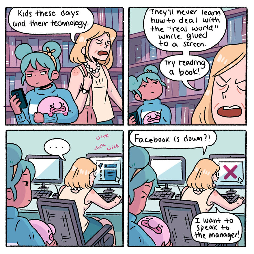 Meet The “Blobby And Friends” Comics Highlighting Social Injustice In The Modern World (40 New Pics)