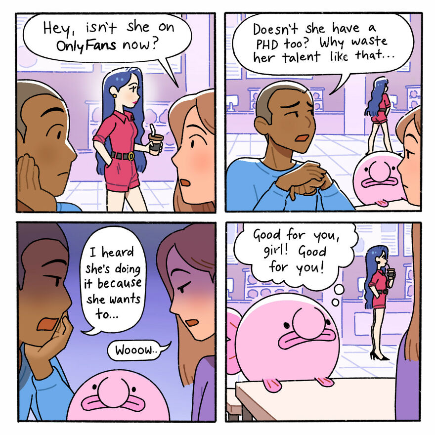 Meet The “Blobby And Friends” Comics Highlighting Social Injustice In The Modern World (40 New Pics)